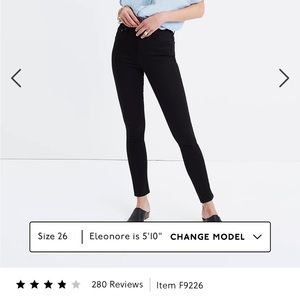 Madewell 10 Inch High Rise Jeans